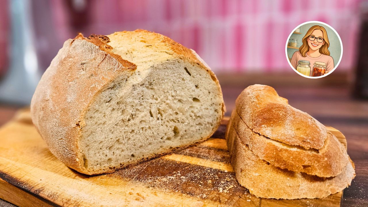 Mehr über den Artikel erfahren Neujahrsbrot mit Kräutern und Olivenöl